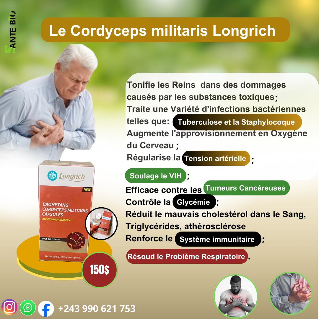 CORDYCEP MILITARIS Longrich