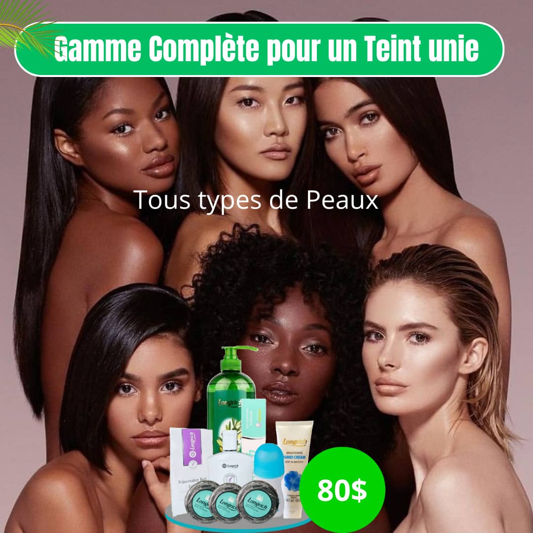 Gamme Complète pour la Peau