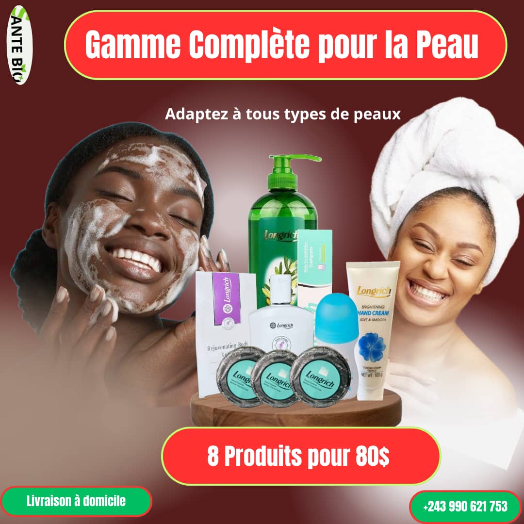 Gamme Complète pour la Peau
