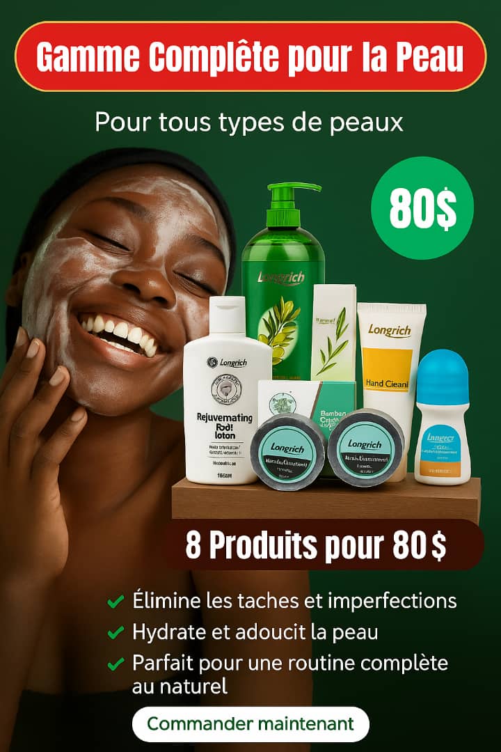 Gamme Complète pour la Peau